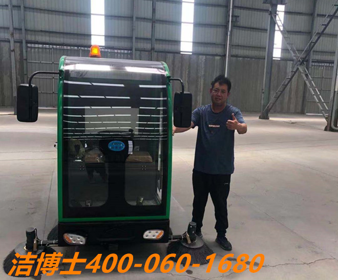 潔博士掃地車客戶案例-榆林市橫山區(qū)國源環(huán)?？萍加邢薰? title=